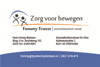 Praktijk voor oefentherapie Femmy Troost