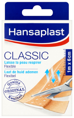 Hansaplast Classic Pleisters 1m x 6cm