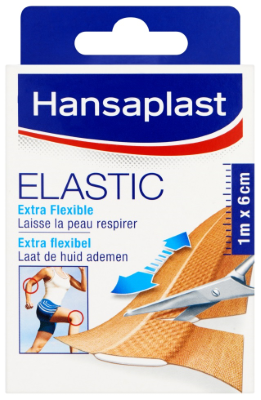 Hansaplast Pleisters Elastic 1m x 6cm