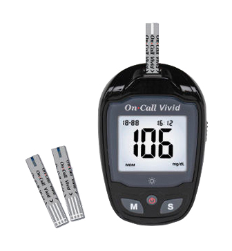 Acon Glucosemeter On Call Vivid