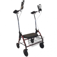 XXL Rehab rollator met onderarmschalen