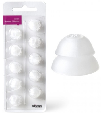 Oticon Dome 10mm Rite Power (10 stuks)