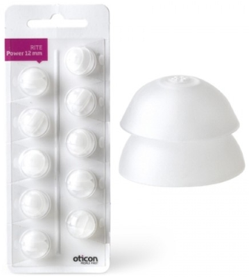 Oticon Dome 12mm Rite Power (10 stuks)