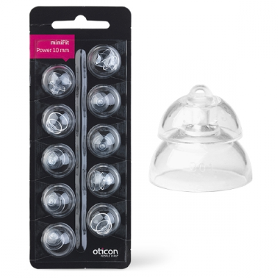 Oticon Dome Set 10mm Power Minifit (10 stuks)