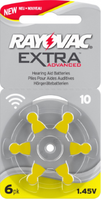 Rayovac Extra Advanced 10 hoortoestelbatterijen