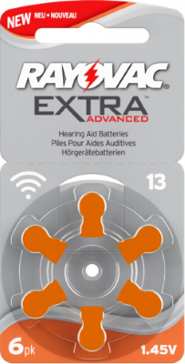 Rayovac Extra Advanced 13 hoortoestelbatterijen