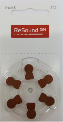 ReSound Batterij 312
