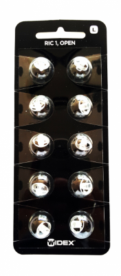 Widex RIC 1, Open Maat L (10 stuks)