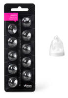 Oticon Dome Set 6mm Bass Double Minifit (10 stuks)