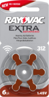 Rayovac Extra Advanced 312 hoortoestelbatterijen