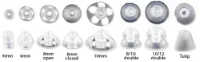 Siemens / Signia 6 x Life Dome Closed 8mm