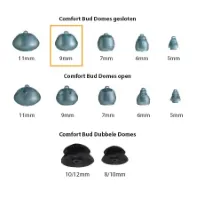 Starkey Comfort Bud Dome gesloten 9mm