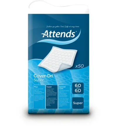 Attends Cover Dri Super 60 X 60 (50st)