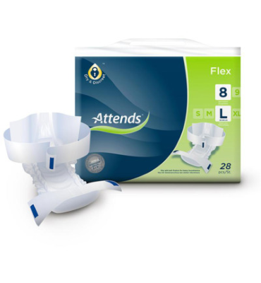 Attends Flex 8 Large 85 - 125 Cm (28st)
