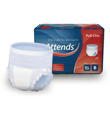 Attends Pull-ons 8 X-large (14st)