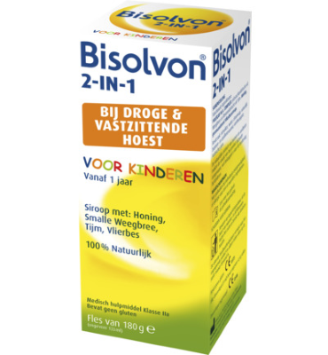 Bisolvon Drank 2 In 1 Kind (133ml)
