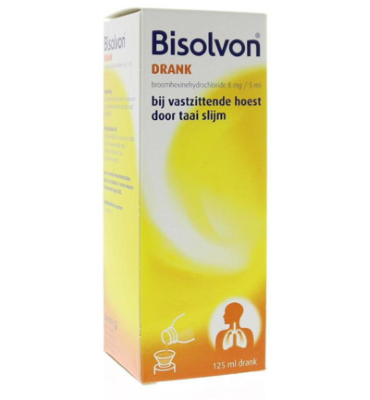 Bisolvon Drank 8 Mg / 5 Ml (125ml)