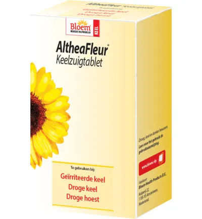 Bloem Altheafleur Keelzuigtabletten (48st)
