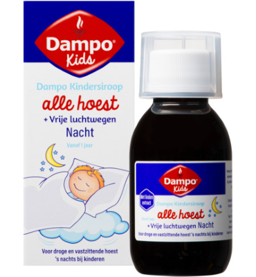 Dampo Kids Alle Hoest Nacht (100ml)