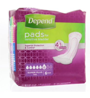 Depend Verband Super+ (6st)