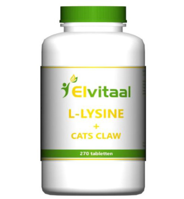 Elvitaal L-lysine Cats Claw (270tb)