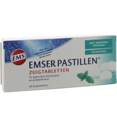 Emser Pastillen Menthol (30zt)