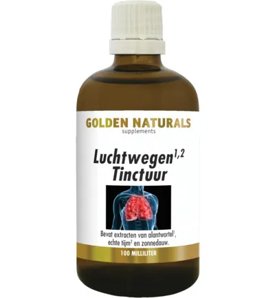 Golden Naturals Luchtwegen Tinctuur (100ml)
