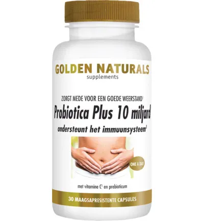 Golden Naturals Probiotica Plus 10 Miljard (30vc)