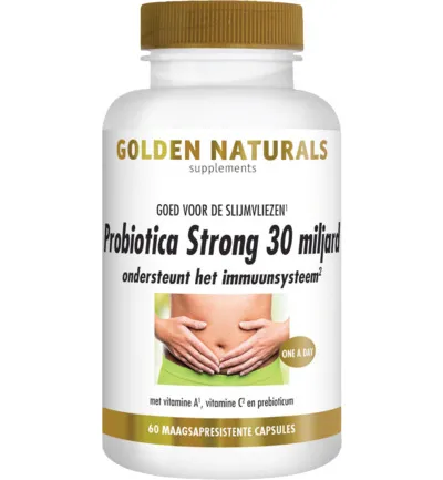 Golden Naturals Probiotica Strong 30 Miljard (60vc)