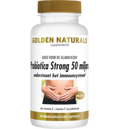 Golden Naturals Probiotica Strong 50 Miljard (30vc)