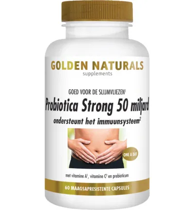 Golden Naturals Probiotica Strong 50 Miljard (60vc)