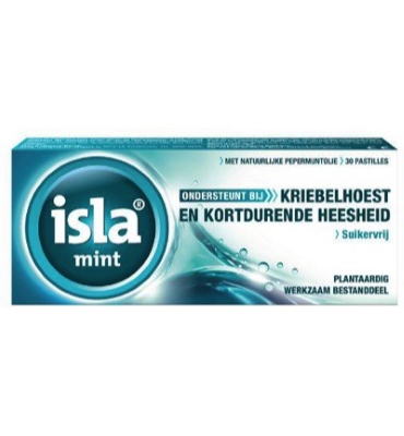 Isla Mint Keelpastille (30tb)