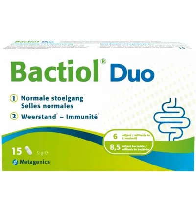 Metagenics Bactiol Duo Nf (15ca)