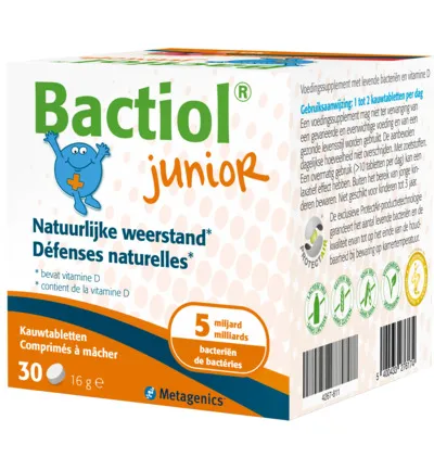 Metagenics Bactiol Junior Chew (30kt)
