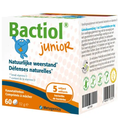 Metagenics Bactiol Junior Chew (60kt)