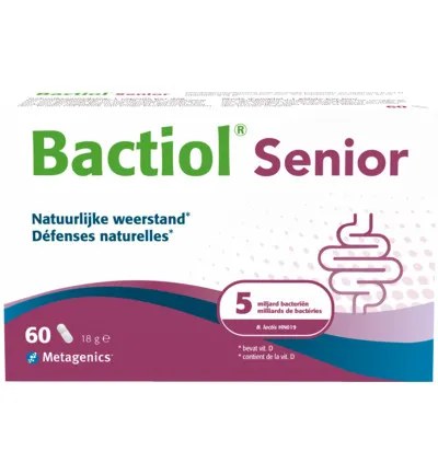 Metagenics Bactiol Senior Nf (60ca)