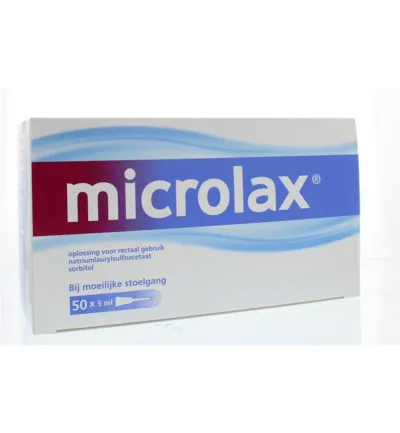 Microlax Klysma Flacon 5 Ml (50st)