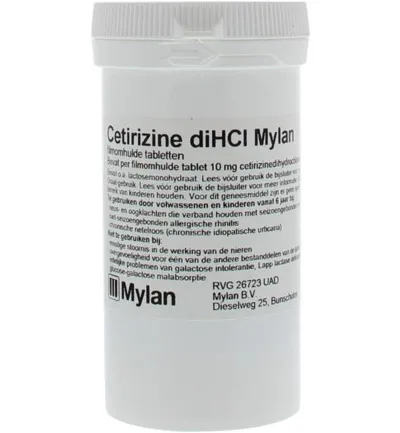 Mylan Cetirizine Dihcl 10 Mg (250tb)