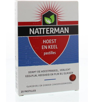 Natterman Alles In 1 Hoestpastilles (20st)