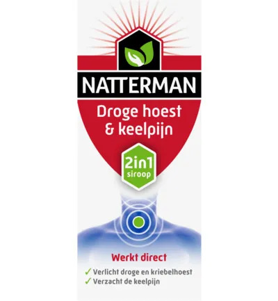 Natterman Droge Hoest & Keelpijn (150ml)