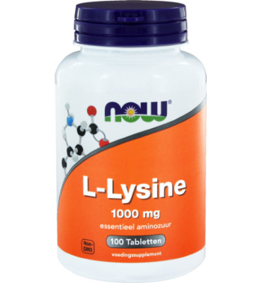 Now L-lysine 1000 Mg (100tb)