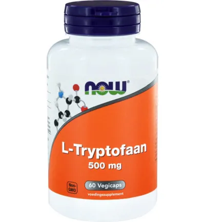 Now L-tryptofaan 500 Mg (60sft)