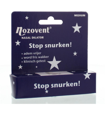 Nozovent Snurkers Neusspreider Maat M (1st)