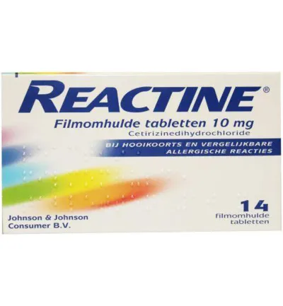 Reactine Anti Histaminicum 10 Mg (14tb)