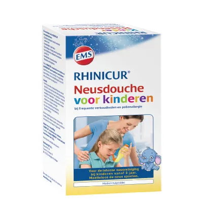 Rhinicur Neusdouche Kind Met 4 Zakjes (1set)