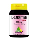 Snp L-carnitine 650 Mg Puur (30ca)