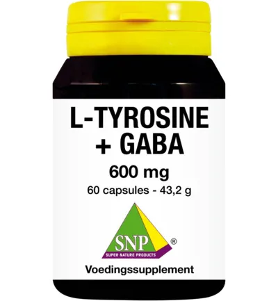 Snp L-tyrosine + Gaba 600 Mg Puur (60ca)