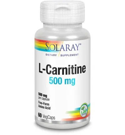 Solaray L-carnitine 500 Mg (60vc)