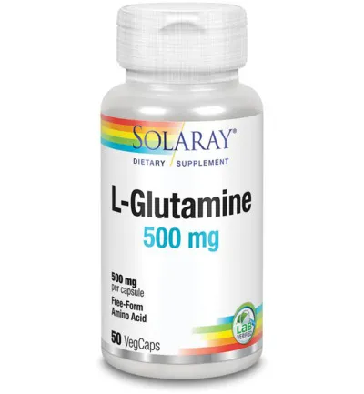 Solaray L-glutamine 500 Mg (50vc)