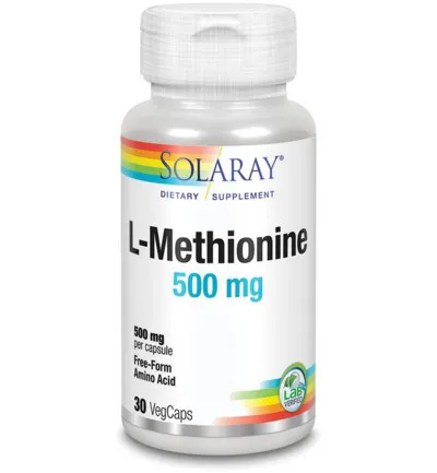 Solaray L-methionine 500 Mg (30vc)